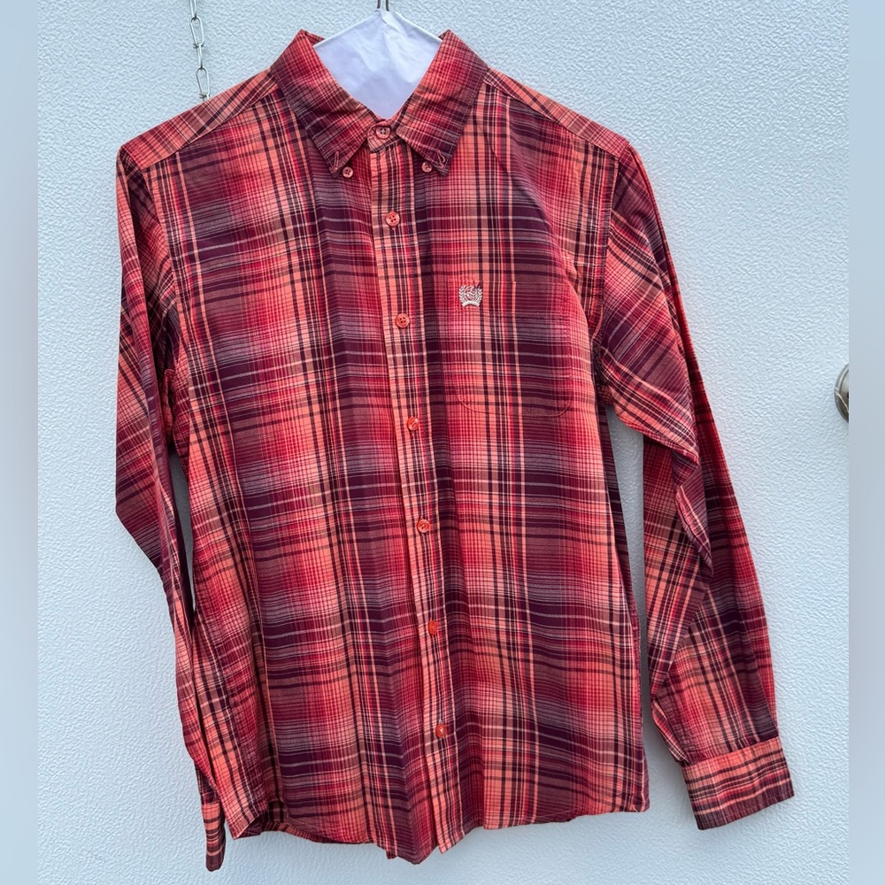 Boys size 12 cinch shirt
